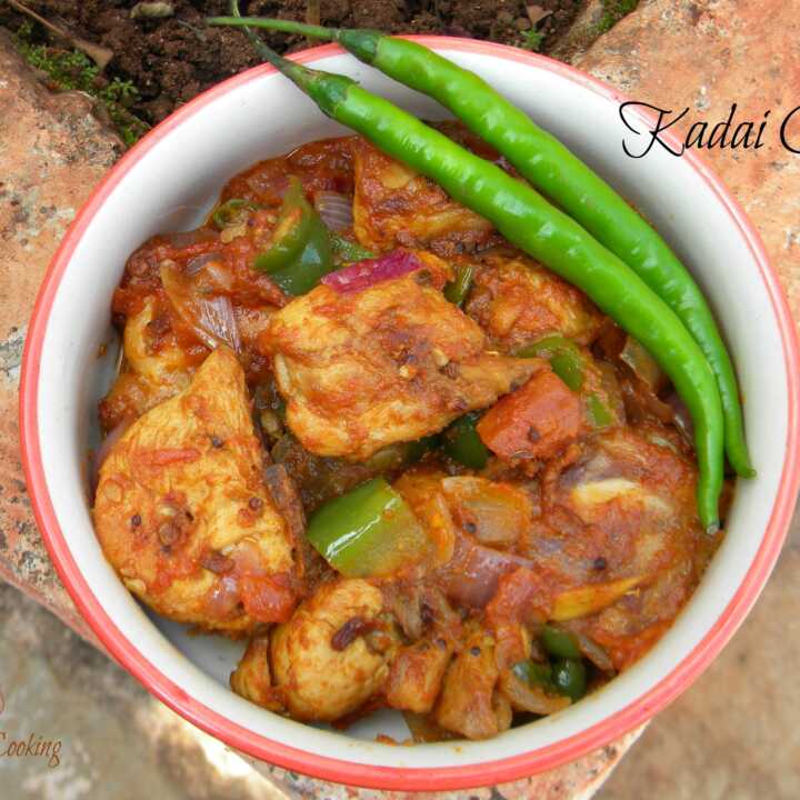 Kadai Chicken - Recipe - Images