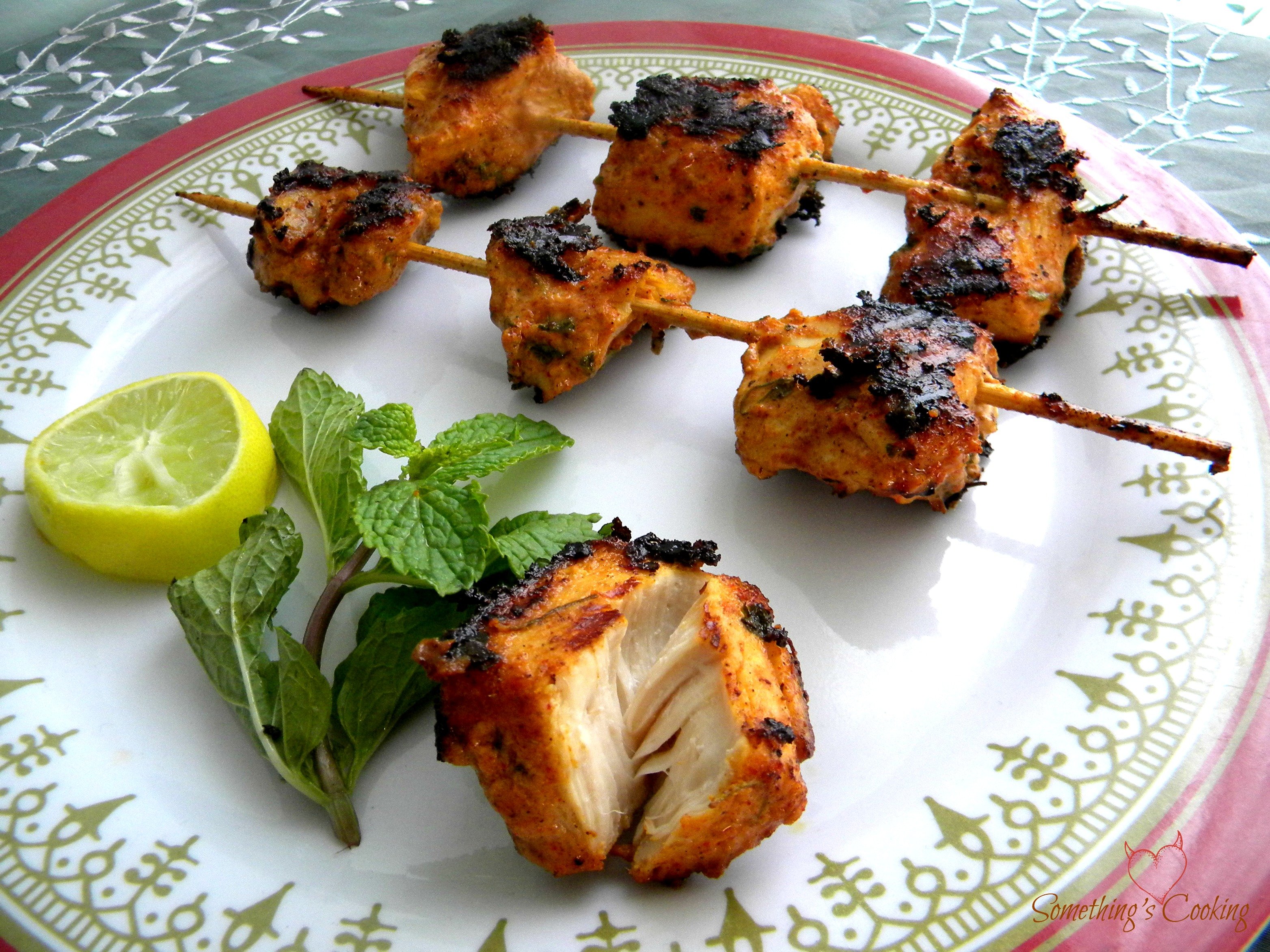 Afghani Chicken Kebab Atozchallenge