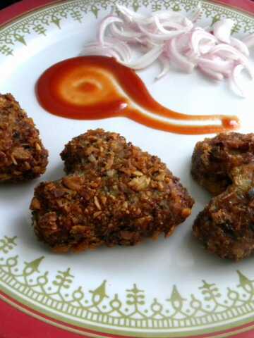 Kerala Chicken Cutlet - Chicken Croquettes