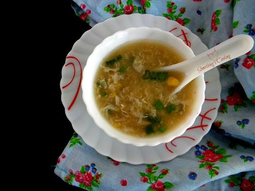 sweet corn chicken soup