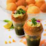 How to eat Pani Puri - How to assemble Pani Puri - Golgappe Recipe