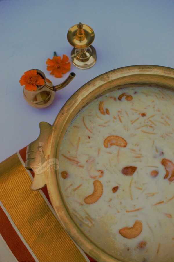 Semiya Payasam Ingredients Recipe- How to make semiya payasam