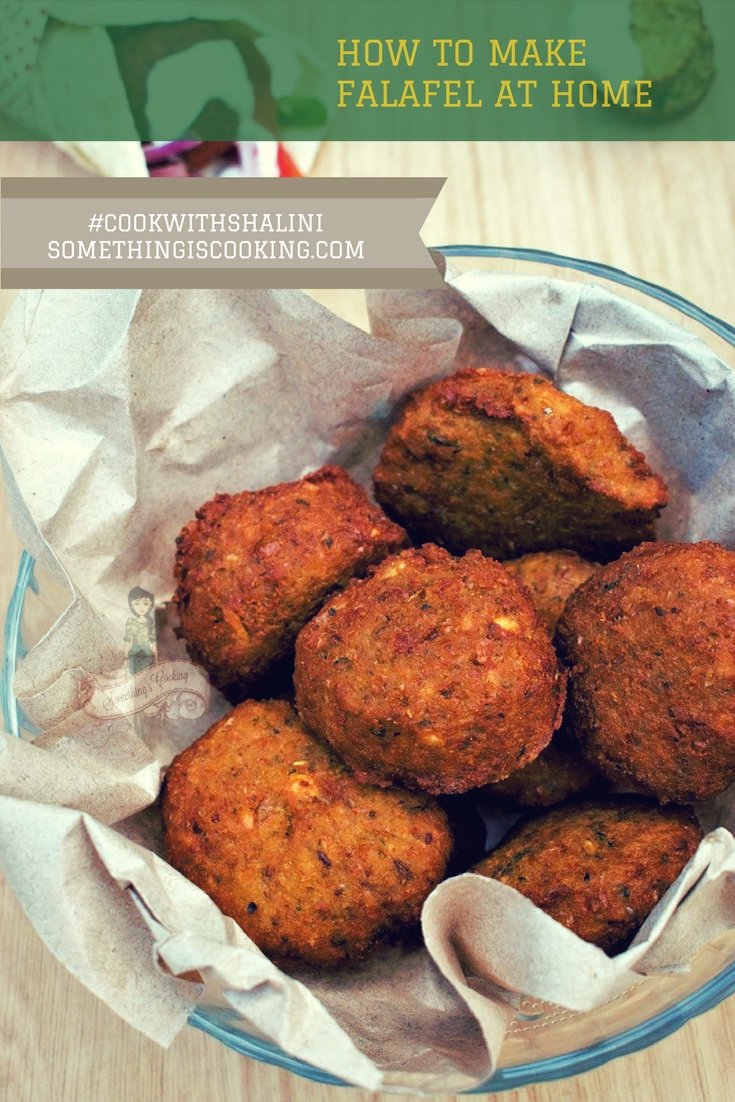 Falafel recipe pinterest somethingiscooking.com