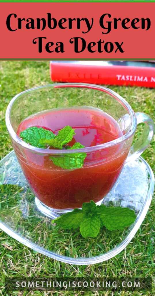 Keto Cranberry Green Tea Detox Drink