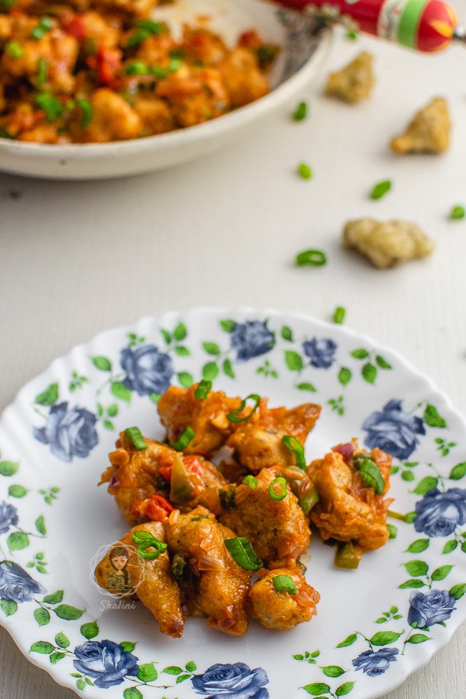 Here are the tips to make a crispy Restaurant Style Gobi Manchurian dry