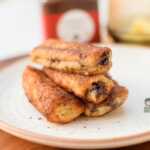 Chocolate Spread French Toast Roll-Ups
