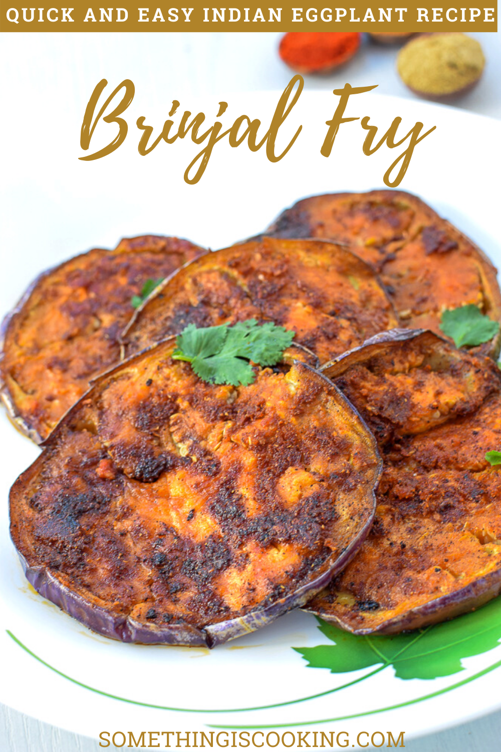 Eggplant Fry Brinjal Fry Easy 30Minute South Indian Recipe