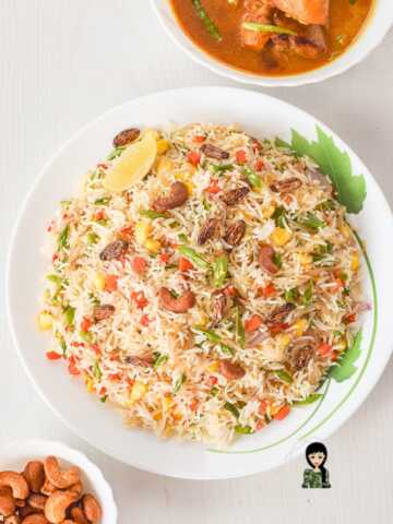 Indian Vegetable Pulao Recipe