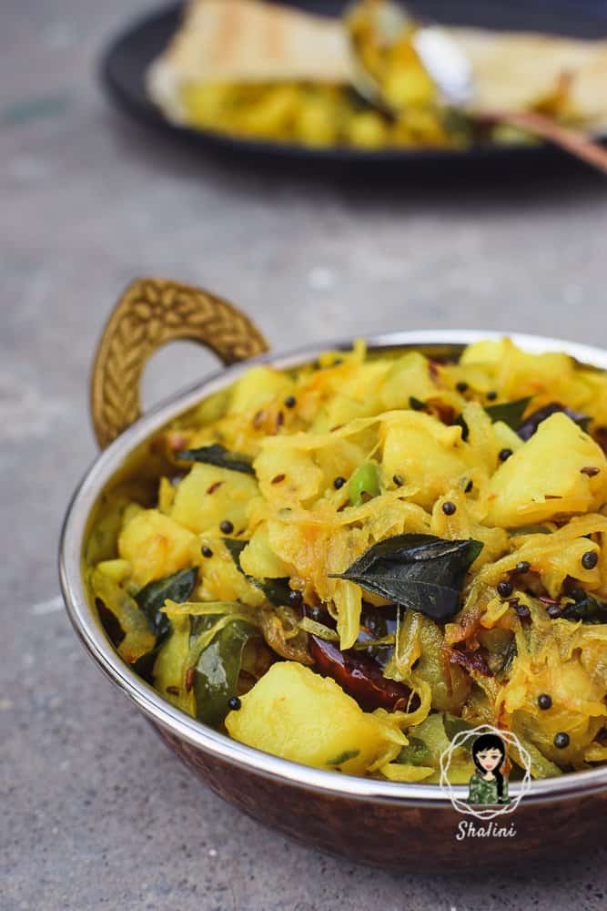 aloo bhaji for masala dosa and poori