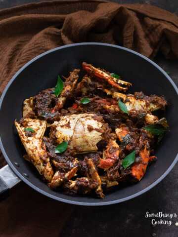 Kerala Crab Roast Recipe