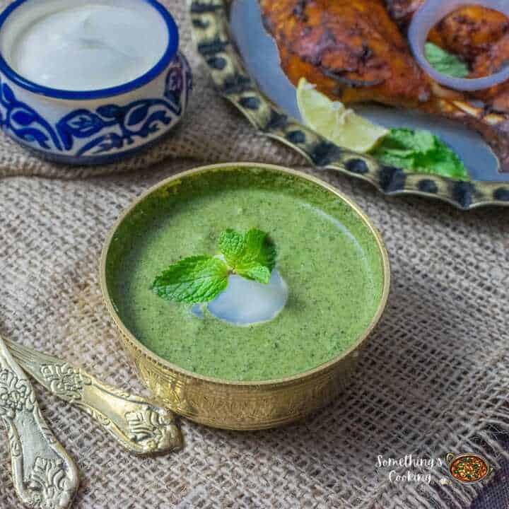 Mint Chutney (2 Ways) | Pudina Dahi Chutney for Tandoori and Tikka