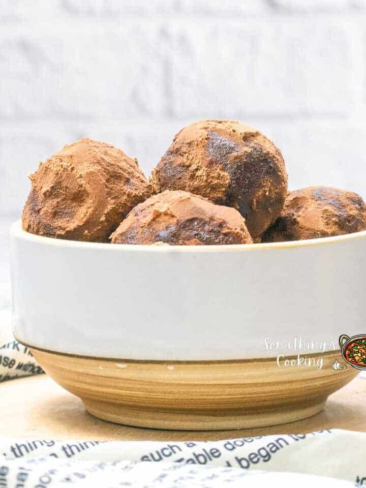 nutella truffles with 5 ingredients
