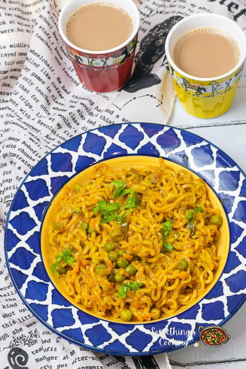 Veg Maggi Masala Maggi Noodles with Vegetables